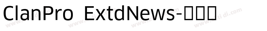 ClanPro ExtdNews字体转换 ClanPro ExtdNews字体转换